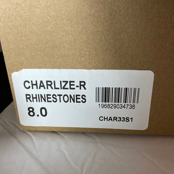 NIB Steve Madden Rhinestone Platforms, “Charlize” Last One! - Picture 7 of 7